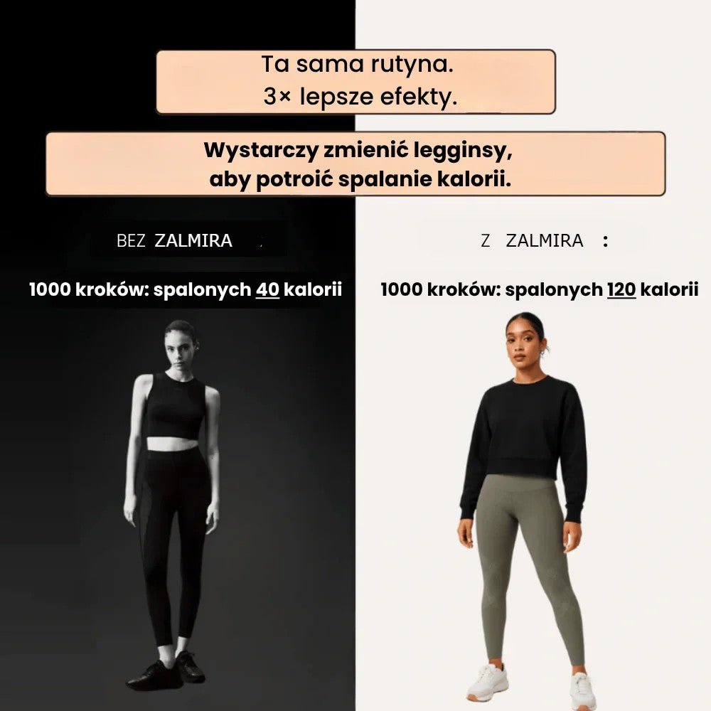 Leggings Zalmira 3D: migliora la tua silhouette senza sforzo
